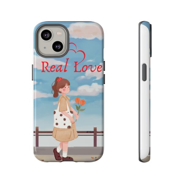 Real Love Tough Phone Case - Cute Girl Design for Romantic Souls - Image 30