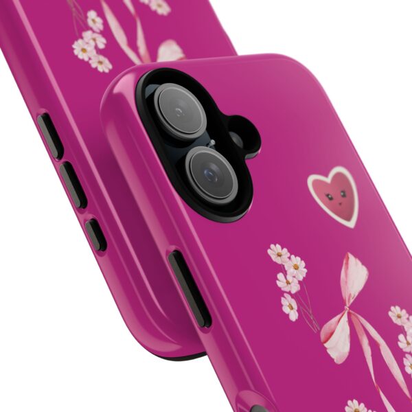 Floral Heart Phone Case - Cute Tough Case for Phone Lovers - Image 5