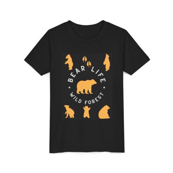 Kids Bear Life Tee - Forest Animal & Nature Adventure - Image 4