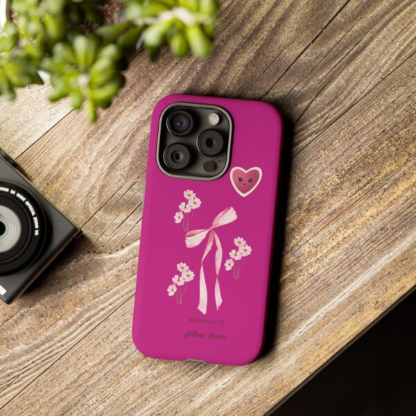 Floral Heart Phone Case - Cute Tough Case for Phone Lovers - Image 99