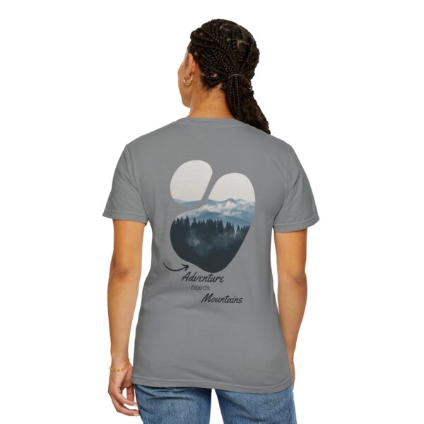 Adventure Awaits T-Shirt, Unisex Garment-Dyed Tee for Nature Lovers, Outdoor Clothing, Hiking Shirt, Gift for Adventurers - Image 29