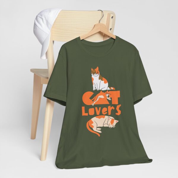 Cat Lovers Unisex Tee – Perfect Gift for Pet Lovers - Image 18