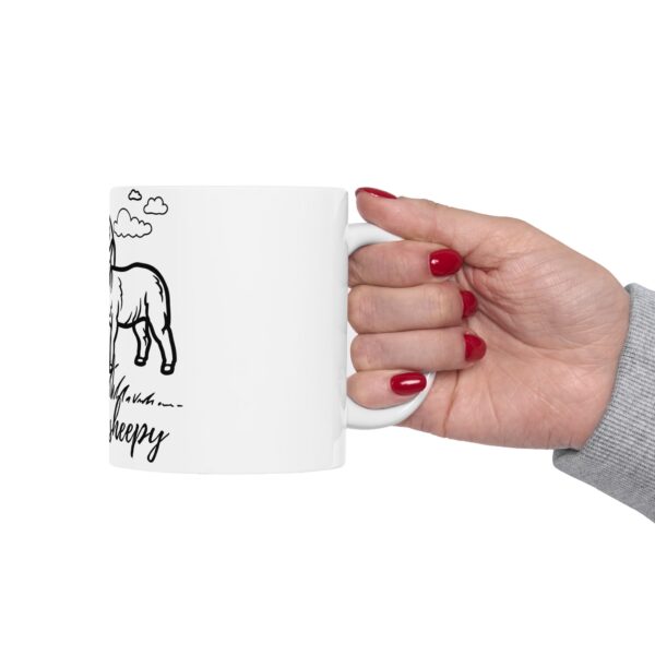 Daddy & Sheepy Ceramic Mug - Cute Animal Coffee Cup for Dads, Father’s Day Gift, Farmhouse Decor, Kids’ Enjoyment - Image 13