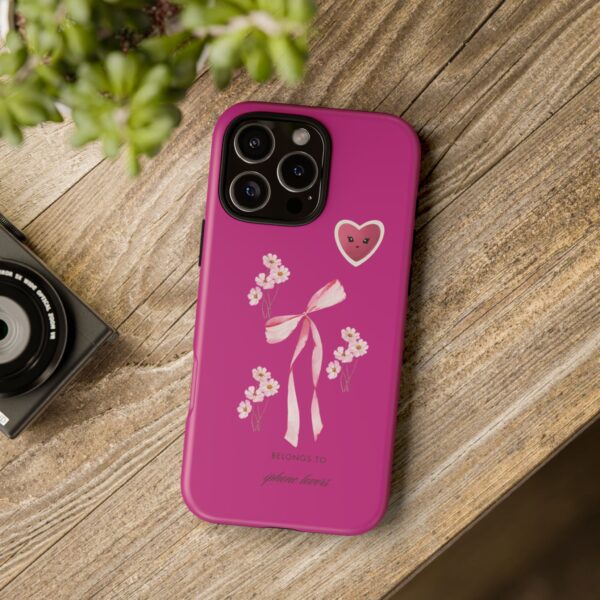 Floral Heart Phone Case - Cute Tough Case for Phone Lovers - Image 126