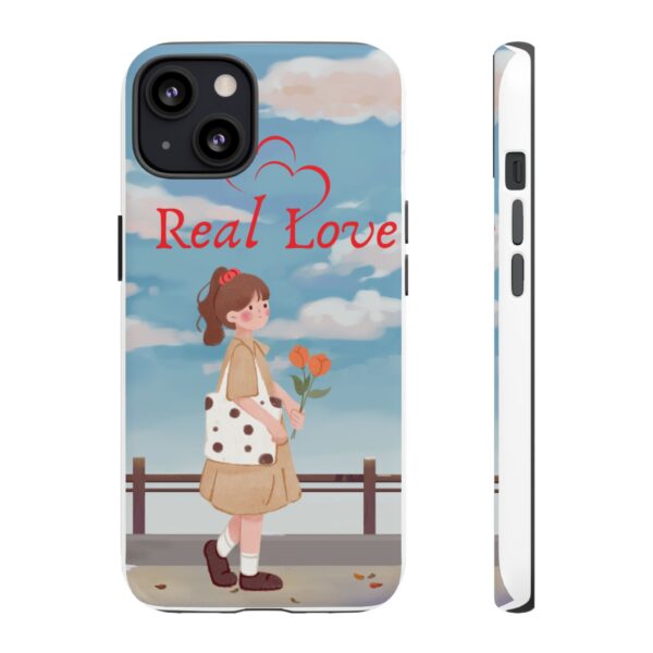 Real Love Tough Phone Case - Cute Girl Design for Romantic Souls - Image 16