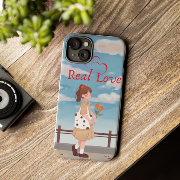 Real Love Tough Phone Case - Cute Girl Design for Romantic Souls - Image 70