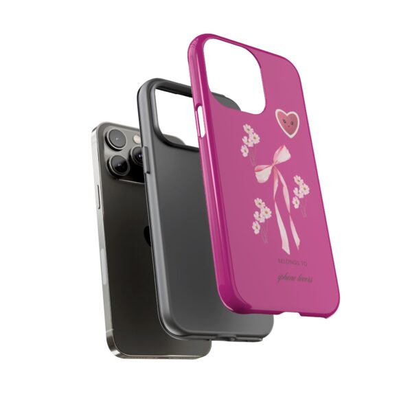 Floral Heart Phone Case - Cute Tough Case for Phone Lovers - Image 76