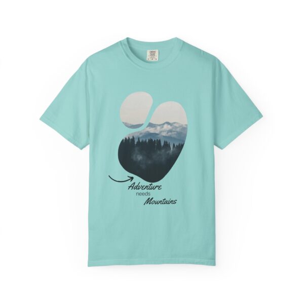 Adventure Awaits T-Shirt, Unisex Garment-Dyed Tee for Nature Lovers, Outdoor Clothing, Hiking Shirt, Gift for Adventurers - Image 37