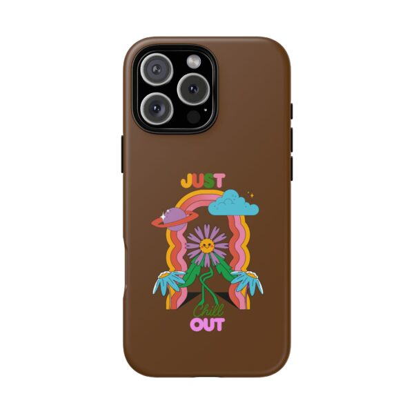 Chill Out Tough Case - Retro Floral Phone Cover - Image 13