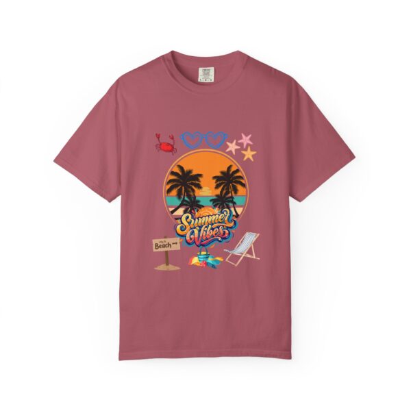Summer Vibes T-Shirt, Unisex Beach Shirt, Vacation Tee, Tropical Graphic Tee, Gift for Him/Her, Casual Summer Wear - Image 79