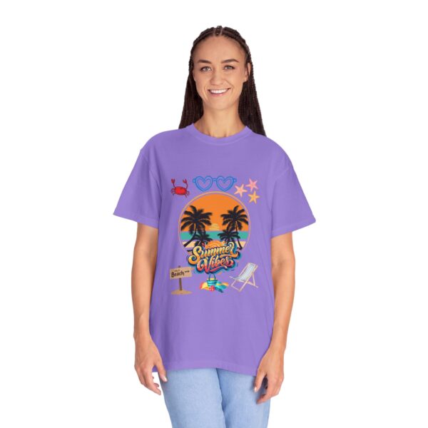 Summer Vibes T-Shirt, Unisex Beach Shirt, Vacation Tee, Tropical Graphic Tee, Gift for Him/Her, Casual Summer Wear - Image 59