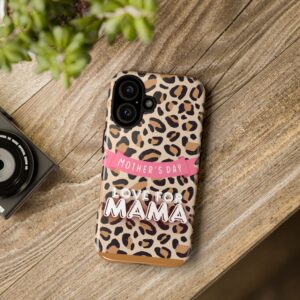 Leopard Print Phone Case - Love for Mama - Mother's Day Gift