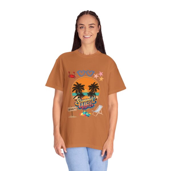 Summer Vibes T-Shirt, Unisex Beach Shirt, Vacation Tee, Tropical Graphic Tee, Gift for Him/Her, Casual Summer Wear - Image 17