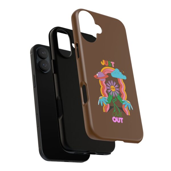 Chill Out Tough Case - Retro Floral Phone Cover - Image 47