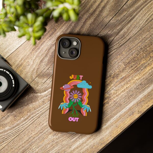 Chill Out Tough Case - Retro Floral Phone Cover - Image 19