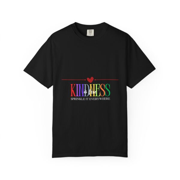 Unisex Kindness T-Shirt, Colorful Kindness Tee, Inspirational Gift, Positive Vibes Shirt, Everyday Wear, Rainbow Message Top - Image 2