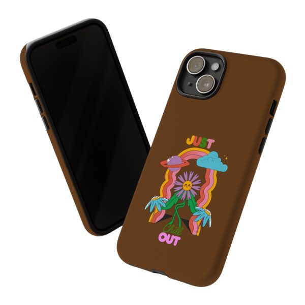Chill Out Tough Case - Retro Floral Phone Cover - Image 27