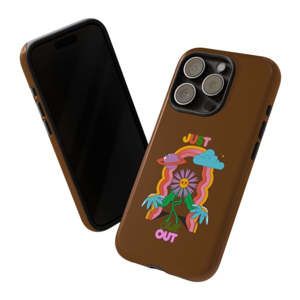 Chill Out Tough Case - Retro Floral Phone Cover - Image 30