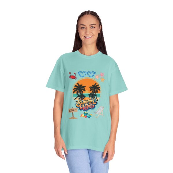 Summer Vibes T-Shirt, Unisex Beach Shirt, Vacation Tee, Tropical Graphic Tee, Gift for Him/Her, Casual Summer Wear - Image 35