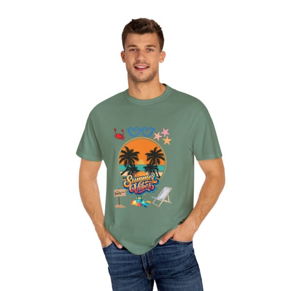Summer Vibes T-Shirt, Unisex Beach Shirt, Vacation Tee, Tropical Graphic Tee, Gift for Him/Her, Casual Summer Wear - Image 40
