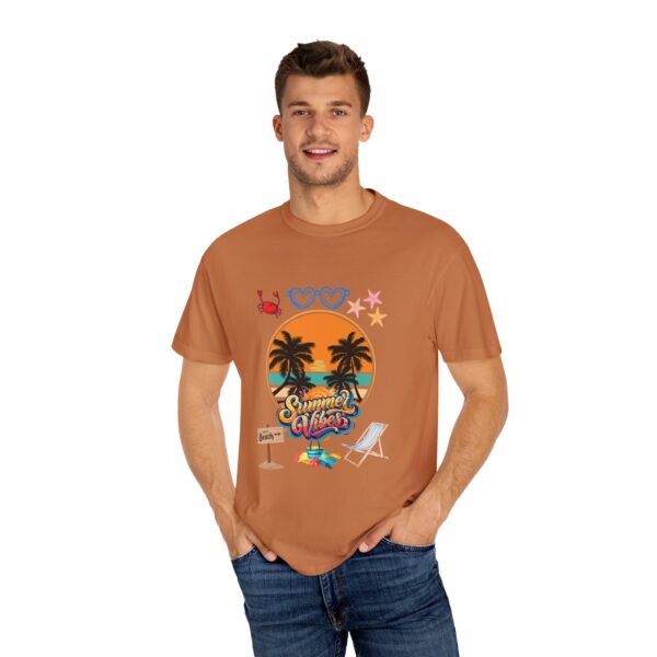 Summer Vibes T-Shirt, Unisex Beach Shirt, Vacation Tee, Tropical Graphic Tee, Gift for Him/Her, Casual Summer Wear - Image 16