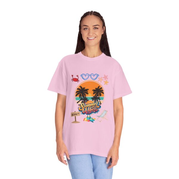 Summer Vibes T-Shirt, Unisex Beach Shirt, Vacation Tee, Tropical Graphic Tee, Gift for Him/Her, Casual Summer Wear - Image 65