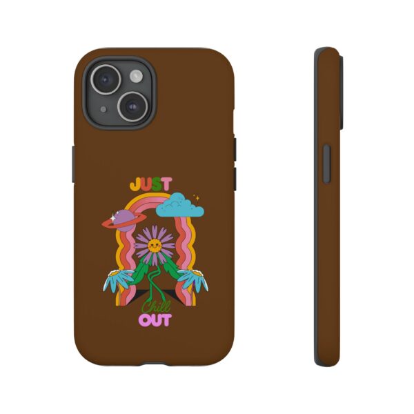 Chill Out Tough Case - Retro Floral Phone Cover - Image 20