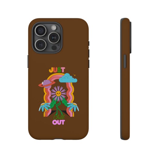 Chill Out Tough Case - Retro Floral Phone Cover - Image 38