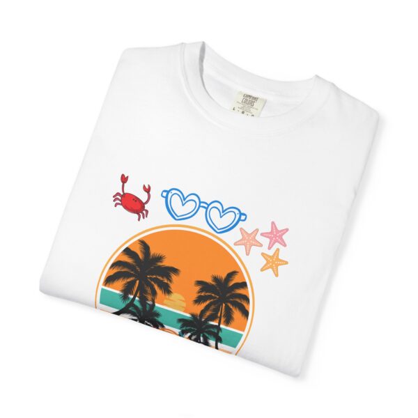 Summer Vibes T-Shirt, Unisex Beach Shirt, Vacation Tee, Tropical Graphic Tee, Gift for Him/Her, Casual Summer Wear - Image 4