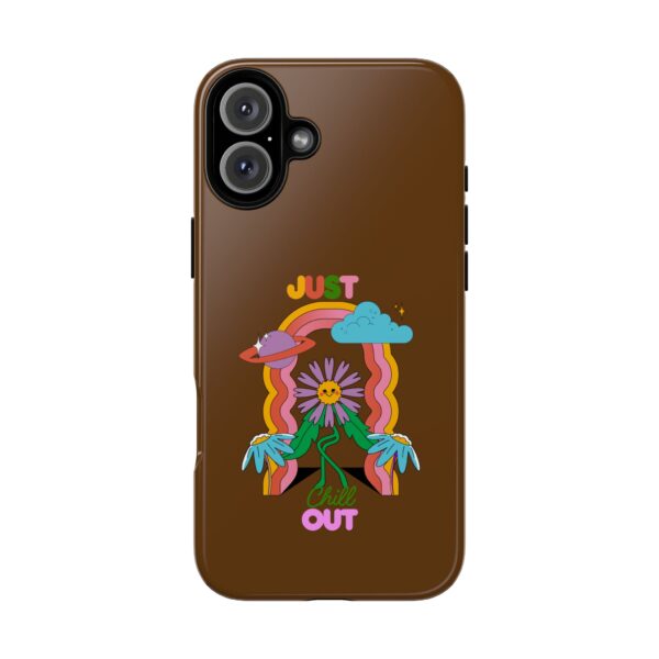 Chill Out Tough Case - Retro Floral Phone Cover - Image 41