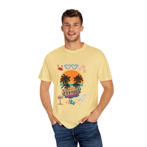 Summer Vibes T-Shirt, Unisex Beach Shirt, Vacation Tee, Tropical Graphic Tee, Gift for Him/Her, Casual Summer Wear - Image 22
