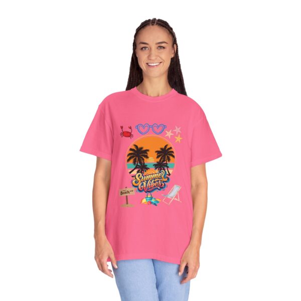Summer Vibes T-Shirt, Unisex Beach Shirt, Vacation Tee, Tropical Graphic Tee, Gift for Him/Her, Casual Summer Wear - Image 71