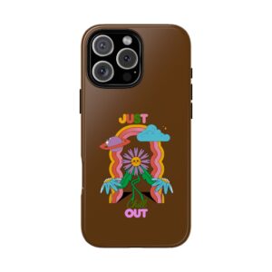 Chill Out Tough Case - Retro Floral Phone Cover