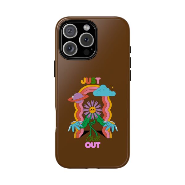 Chill Out Tough Case - Retro Floral Phone Cover