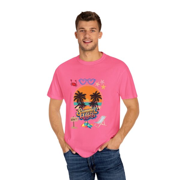 Summer Vibes T-Shirt, Unisex Beach Shirt, Vacation Tee, Tropical Graphic Tee, Gift for Him/Her, Casual Summer Wear - Image 70