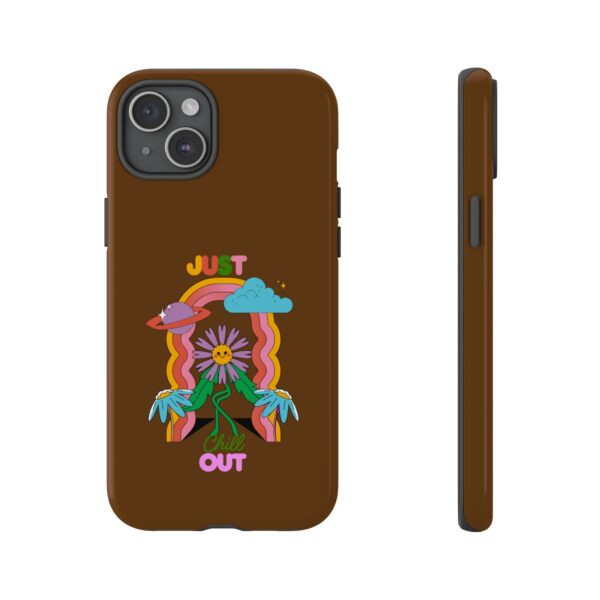 Chill Out Tough Case - Retro Floral Phone Cover - Image 23