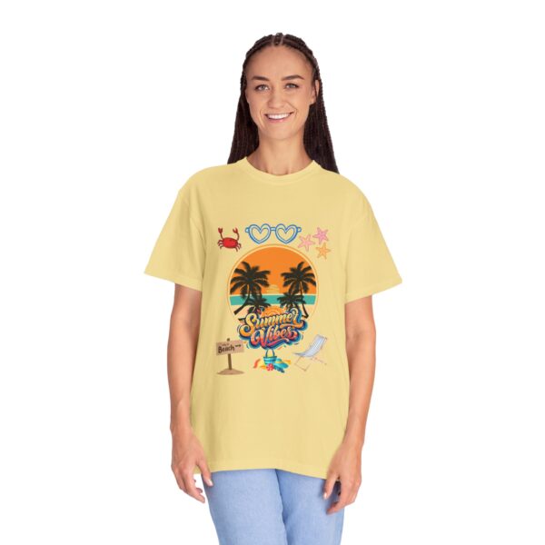 Summer Vibes T-Shirt, Unisex Beach Shirt, Vacation Tee, Tropical Graphic Tee, Gift for Him/Her, Casual Summer Wear - Image 23