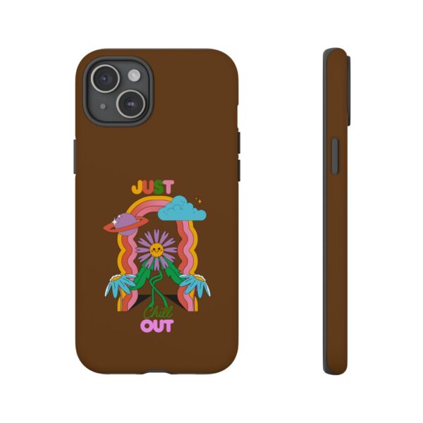 Chill Out Tough Case - Retro Floral Phone Cover - Image 26