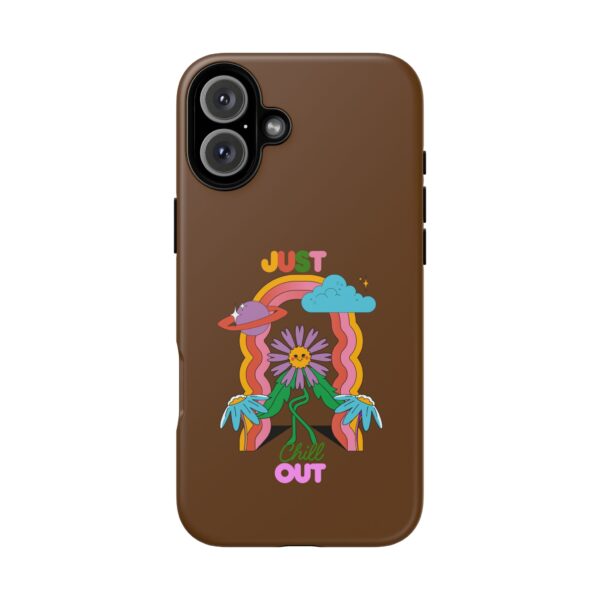 Chill Out Tough Case - Retro Floral Phone Cover - Image 45