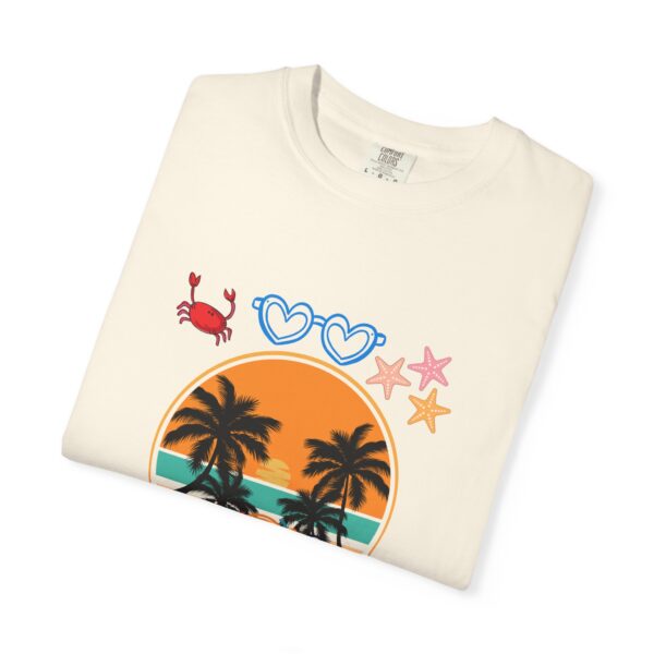 Summer Vibes T-Shirt, Unisex Beach Shirt, Vacation Tee, Tropical Graphic Tee, Gift for Him/Her, Casual Summer Wear - Image 9