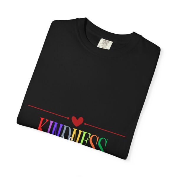 Unisex Kindness T-Shirt, Colorful Kindness Tee, Inspirational Gift, Positive Vibes Shirt, Everyday Wear, Rainbow Message Top - Image 4