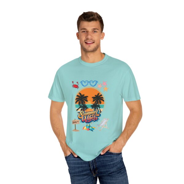 Summer Vibes T-Shirt, Unisex Beach Shirt, Vacation Tee, Tropical Graphic Tee, Gift for Him/Her, Casual Summer Wear - Image 34