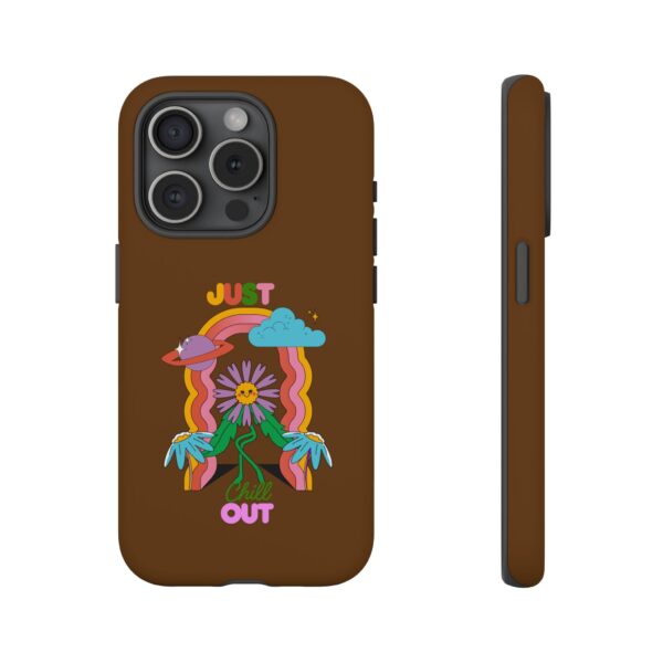 Chill Out Tough Case - Retro Floral Phone Cover - Image 32