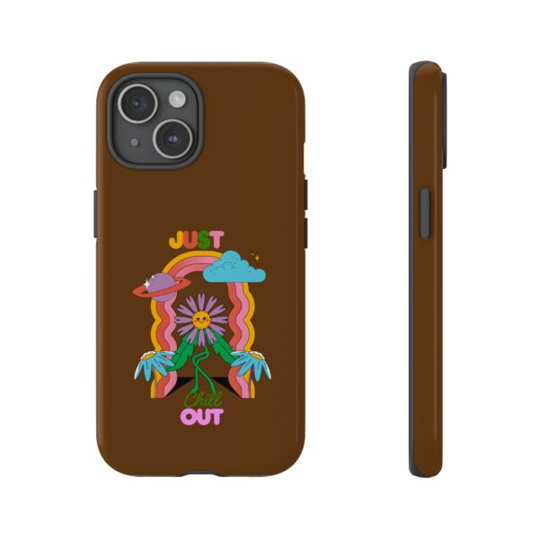 Chill Out Tough Case - Retro Floral Phone Cover - Image 17