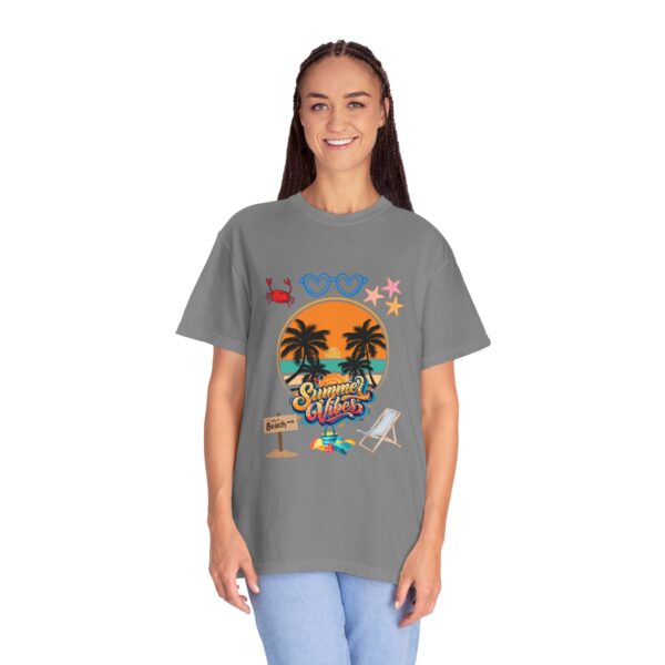 Summer Vibes T-Shirt, Unisex Beach Shirt, Vacation Tee, Tropical Graphic Tee, Gift for Him/Her, Casual Summer Wear - Image 29