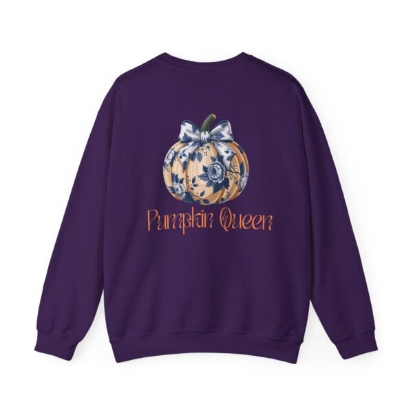 Fall Pumpkin Queen Crewneck Sweatshirt | Cozy Autumn Apparel | Halloween Gift | Seasonal Fashion | Unisex Sweatshirt - Image 32