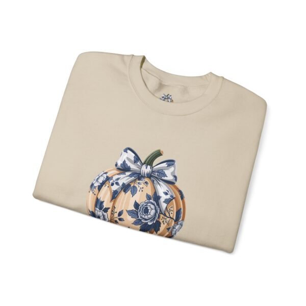 Fall Pumpkin Queen Crewneck Sweatshirt | Cozy Autumn Apparel | Halloween Gift | Seasonal Fashion | Unisex Sweatshirt - Image 12
