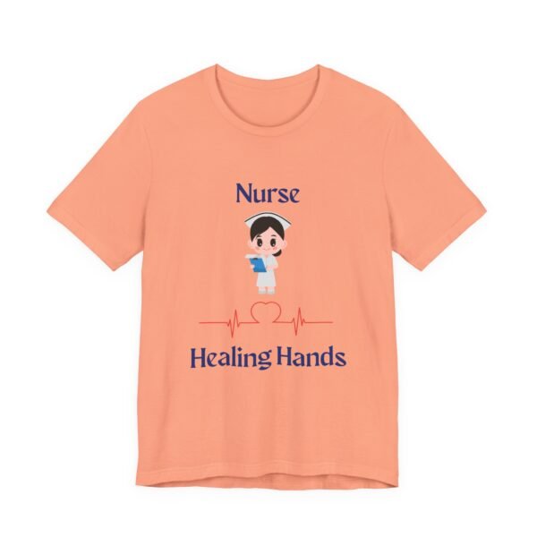 Cute Nurse Healing Hands Tee, Nurse Gift, Healthcare Shirt, Medical Apparel, Appreciation Day Gift, Birthday Present - Image 7
