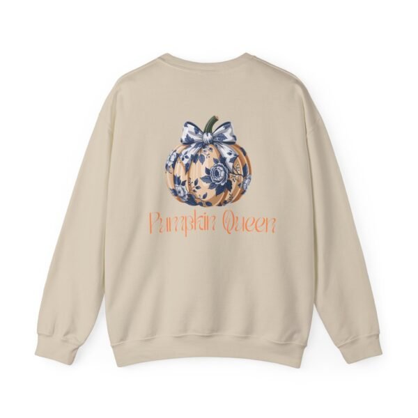 Fall Pumpkin Queen Crewneck Sweatshirt | Cozy Autumn Apparel | Halloween Gift | Seasonal Fashion | Unisex Sweatshirt - Image 11