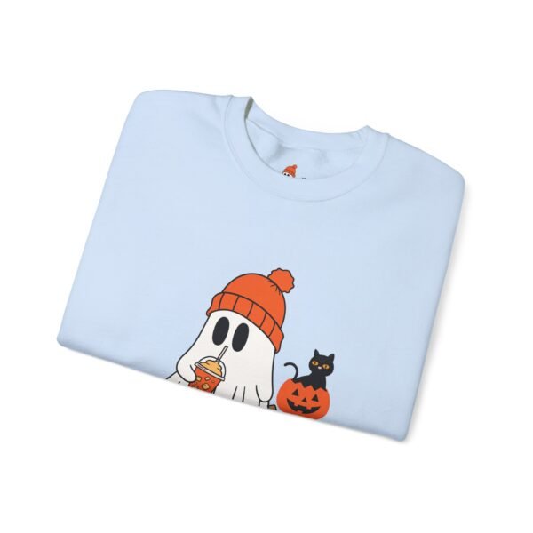 Halloween Ghost Crewneck Sweatshirt, Cozy Unisex Sweatshirt, Cute Ghost Design, Fall Fashion, Halloween Costume - Image 30
